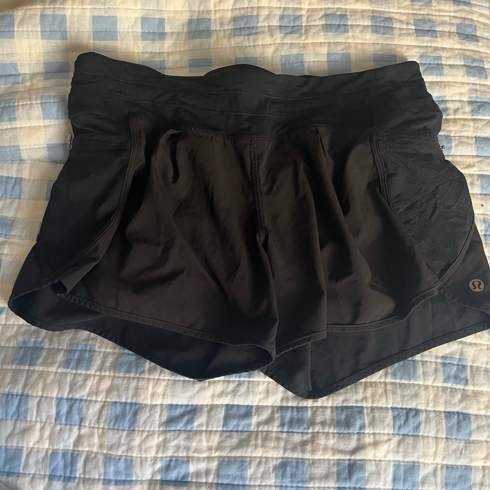 Lululemon size 4, black shorts
